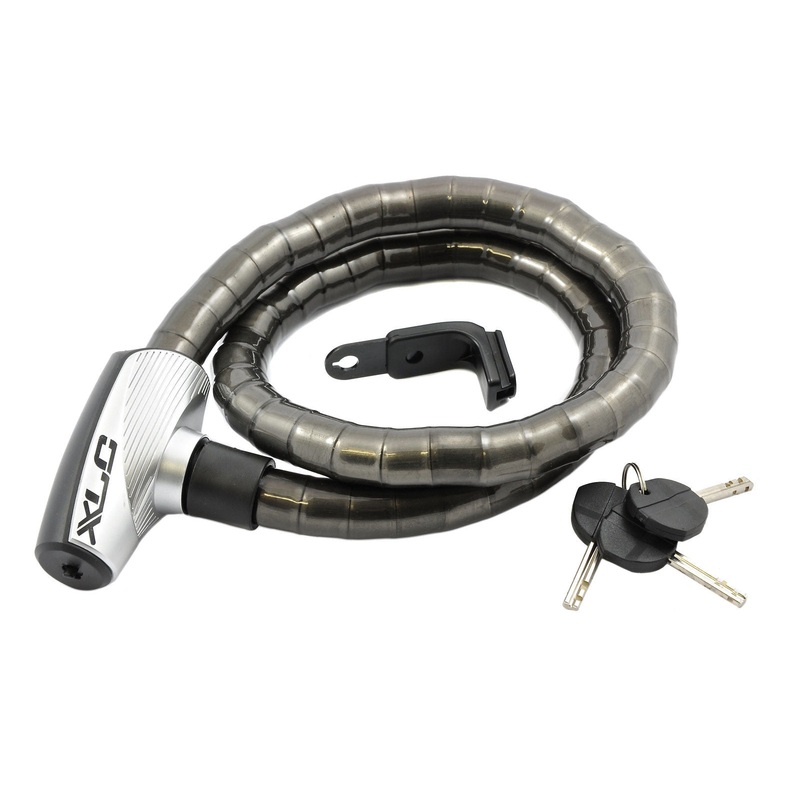 XLC DILLINGER ARMOURED CABLE LOCK HEAVY DUTY HIGH SECURITY 1000x25mm 50% OFF