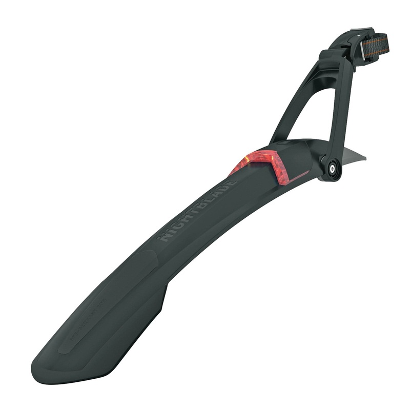 Sks Nightblade Mudguard With Integrated Light: Black 27.5+-29