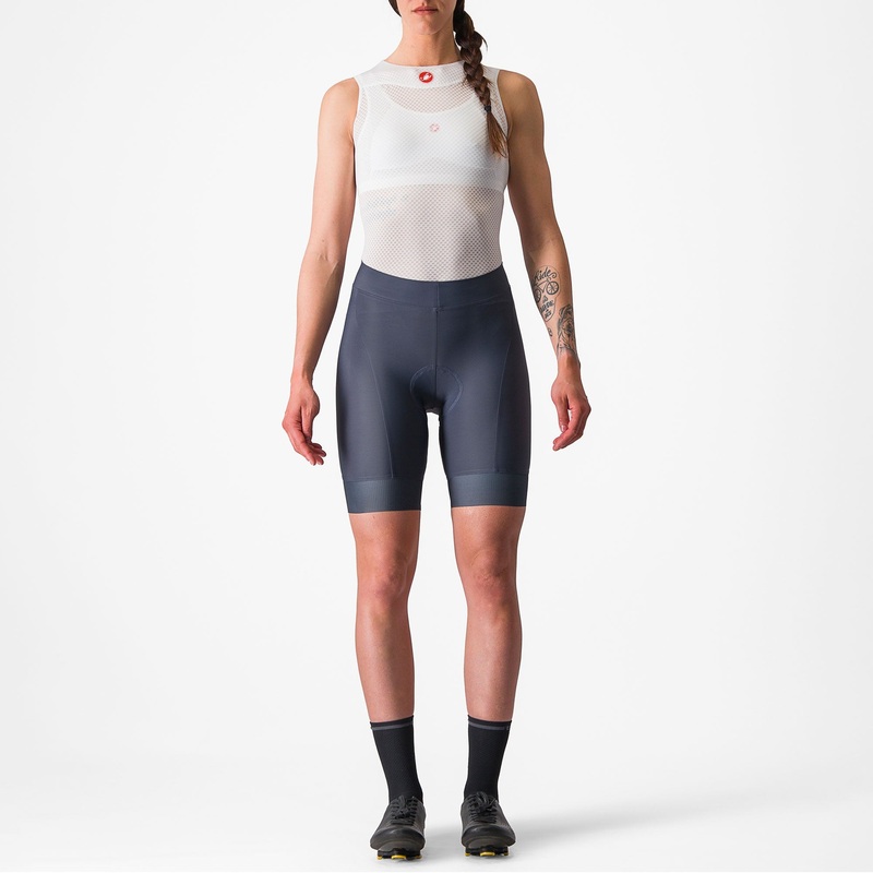 Pantaloncini donna Castelli Prima - Blu chiaro