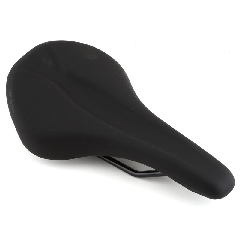 Specialized Bridge Sport Saddle (Black) (Steel Rails) (143mm) 