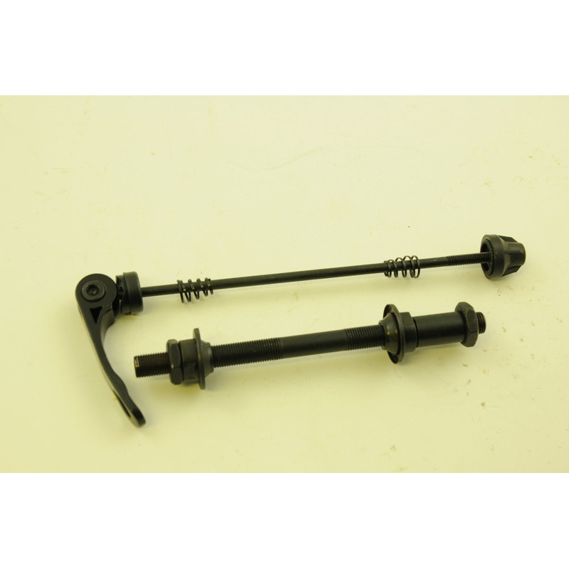 3-8 QUICK RELEASE REAR WHEEL AXLE AND SKEWER MTB ROAD SPORTS BIKE BLACK