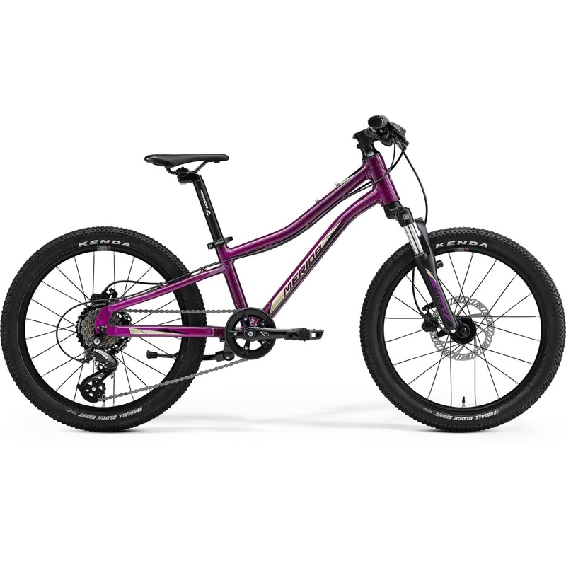 2022 MERIDA MATTS J20 DISC|KIDS 20" WHEEL GEARED (7-9 YEAR OLDS)|PLUM