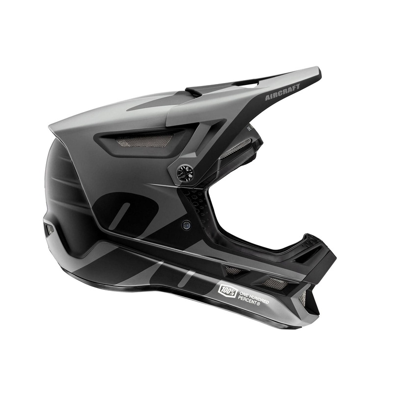 100% Aircraft Composite Helmet LTD Black XS