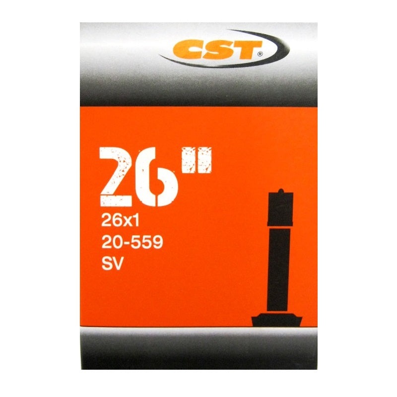 26 x 1 CST Inner Tubes|TUBE CST 26 X 1 SV (EA)|TUBE CST 26 X 1 FV (EA)