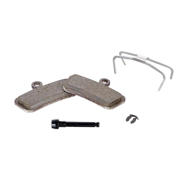 Sram Disc Brake Pads - Medium Organic/Aluminum (Quiet/Light) - Trail/Guide/G2: