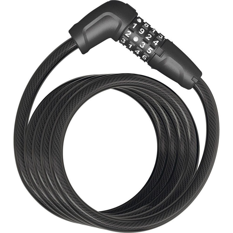 ABUS - Coil Cable Lock - 6512C/180 BK SCMU Tresor
