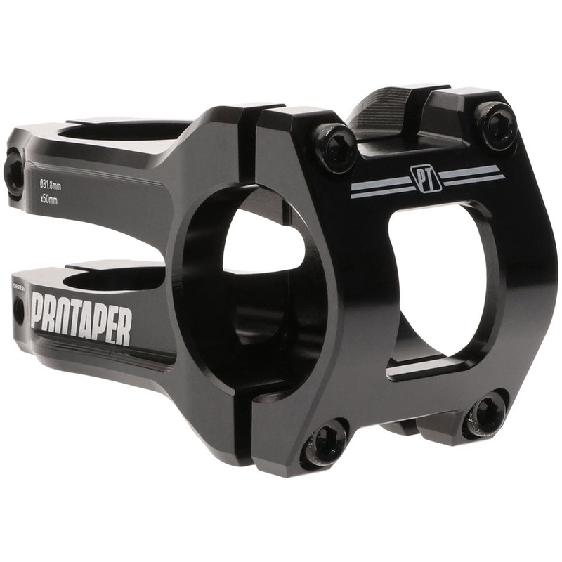 ProTaper Vice Trail Stem - 50mm 31.8mm Clamp +/-0 1 1/8 Aluminum Black