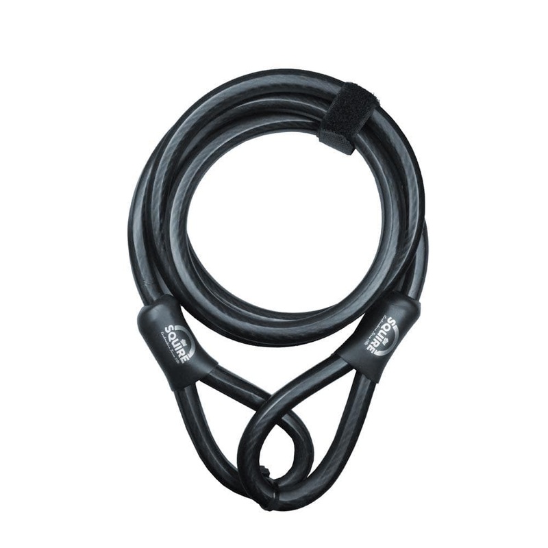 Squire Security cable 12mm - Black 12x1800mm