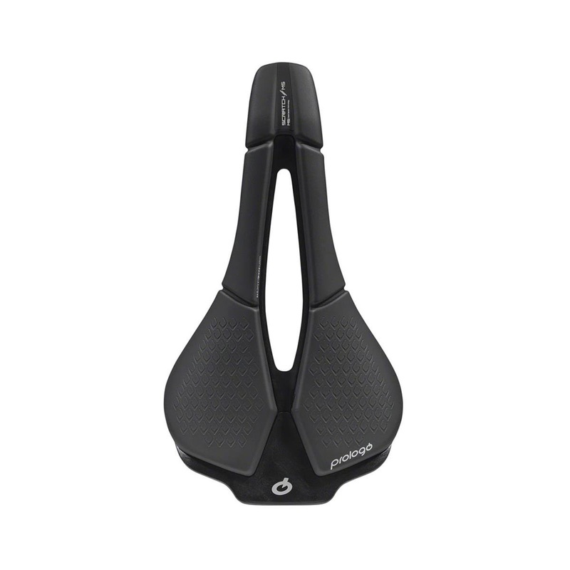 Prologo Scratch M5 PAS Saddle (Black) (Tirox Rails) (140mm) (Perineal Area System)