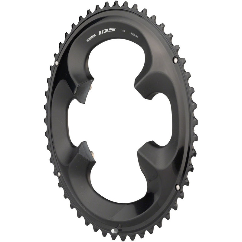 Shimano 105 FC-R7000 53t 4x110 bcd Asymmetric Chainring Black