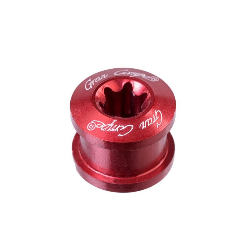 Dia-Compe Chainring Bolts 6.5mm Chainring Red