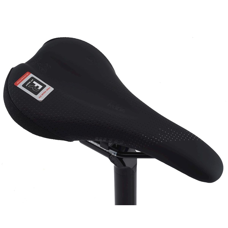 WTB Koda Saddle (Black) (Chromoly Rails) (Medium) (145mm) 