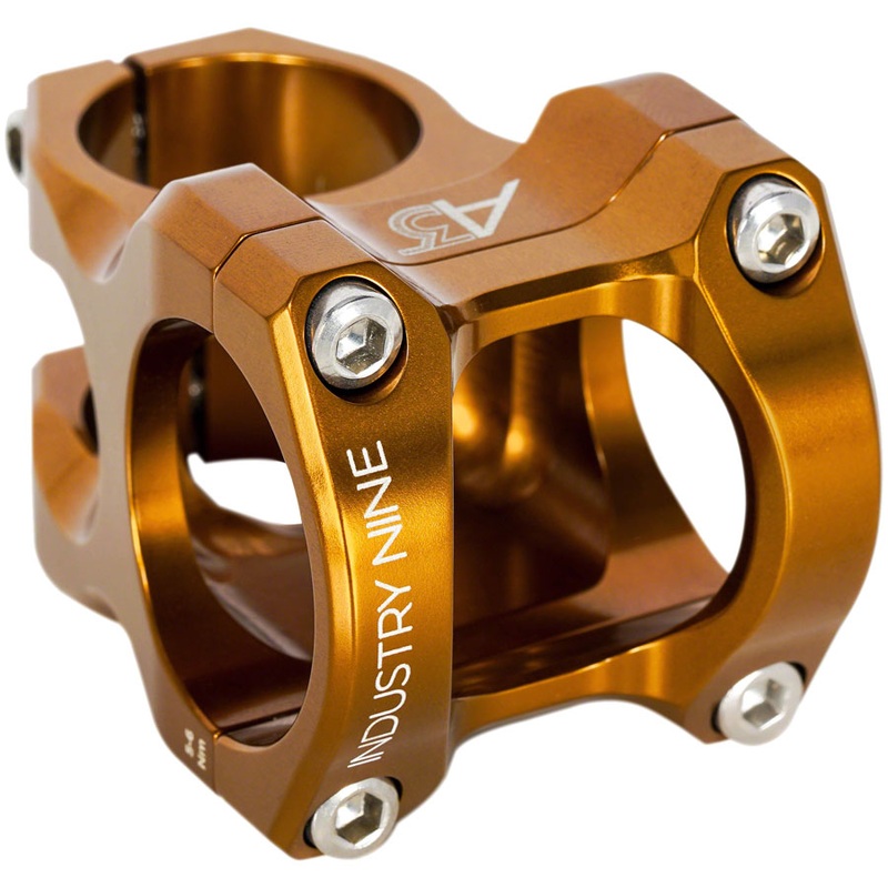 Industry Nine A318 Stem - 40mm 31.8mm Clamp +/-4.4 1 1/8 Aluminum Bronze