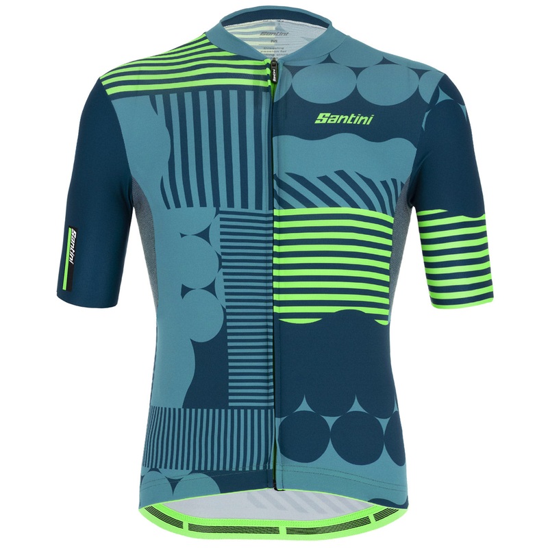 Maglia Santini Delta Optic - Verde