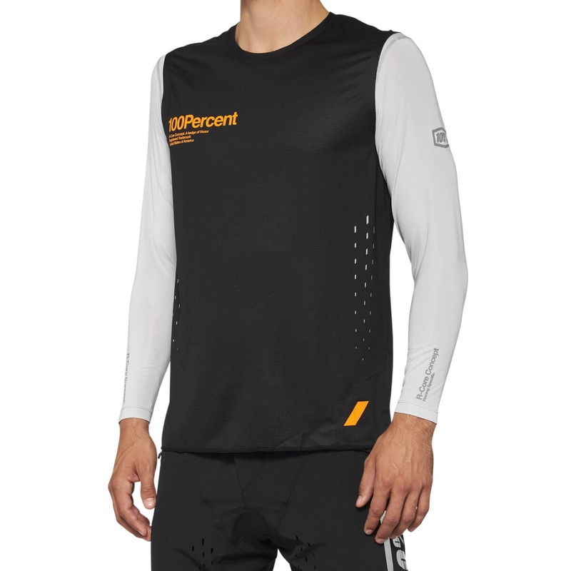 100% R-Core Concept Sleeveless Jersey 2022 Black