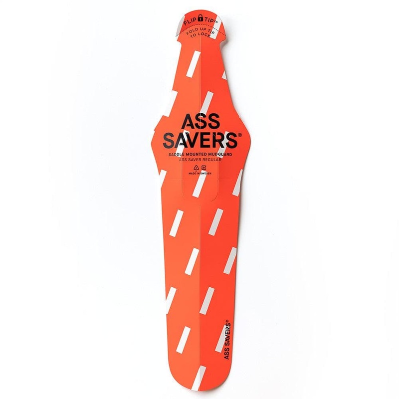Ass Savers Regular Rear Mudguard Red