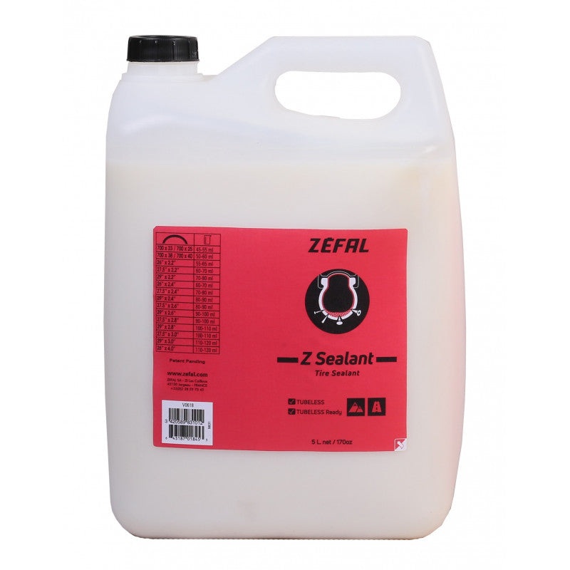 Zefal Z-Sealant 5L|Z-SEALANT PUNCTURE PROTECTION ZEFAL 5L (EA)