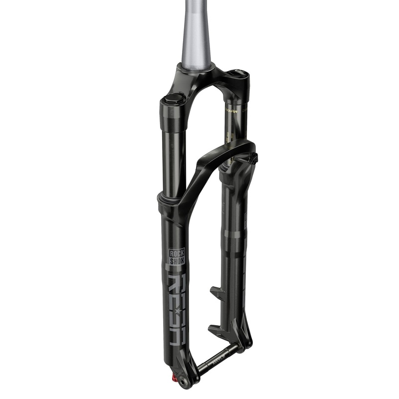 Rockshox Fork Reba Rl - Crown 26 15X100 Alum Steerer Tapered 40 Offset Solo Air (Includes Star Nut & Maxle Stealth) A2 2021: Gloss Black 100Mm