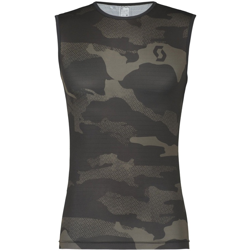 Maglia intima senza maniche Scott Carbon - Nero grigio