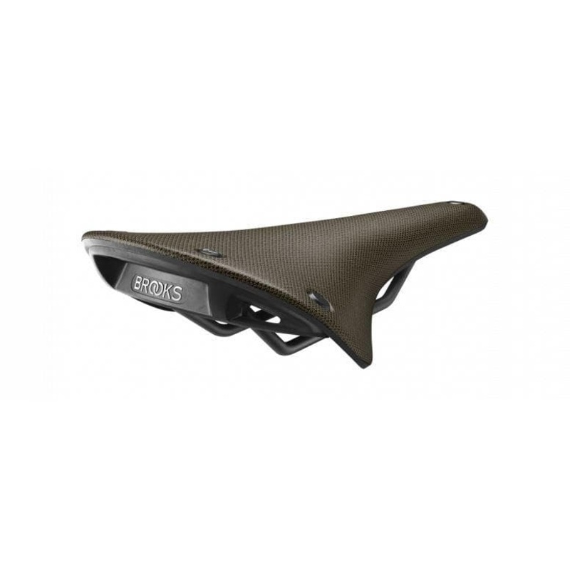 Brooks Cambium C17 Mud Green Mens Touring Saddle - 162mm