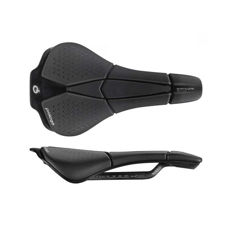 Prologo Scratch M5 Saddle (Black) (Nack Carbon Rails) (140mm) 