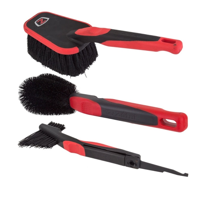 Zefal ZB Brush Set|ZB BRUSH SET WASH/TWIST/CLEAN 3PCE ZEFAL 1197 (EA)
