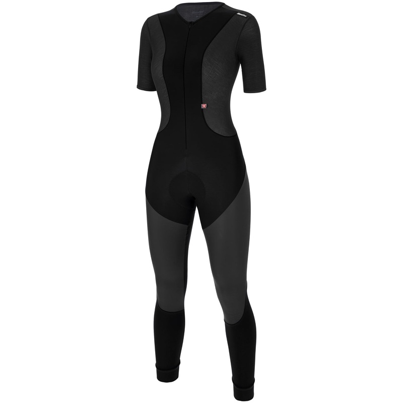Calzamaglia donna Santini Vega Dry - Nero