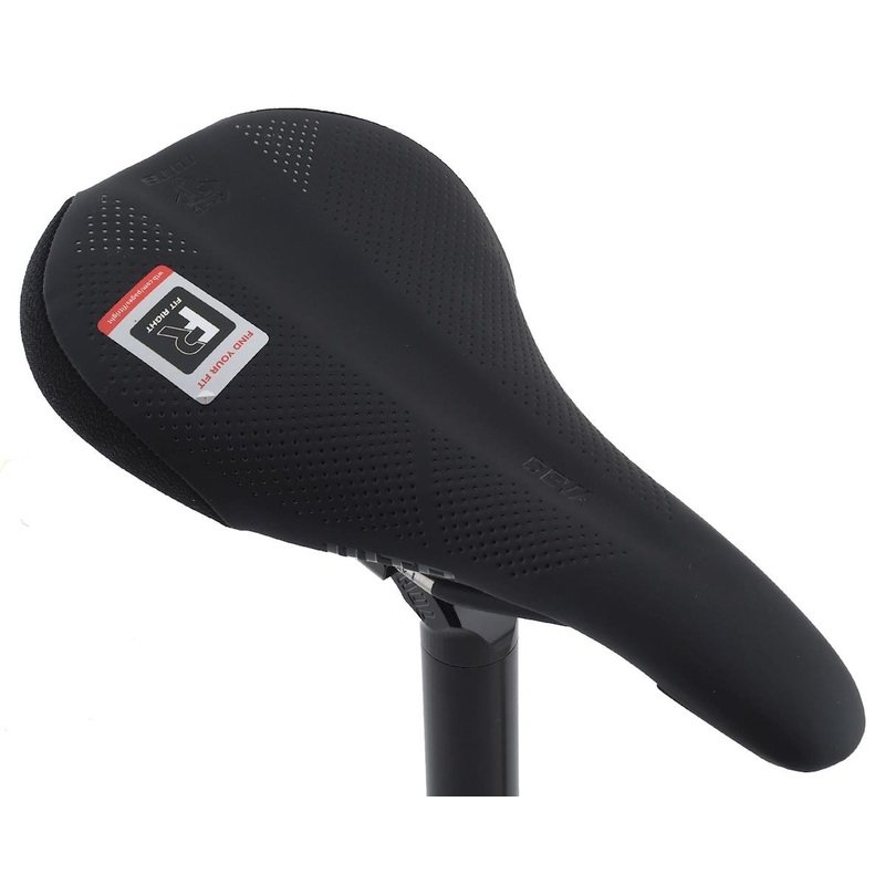 WTB Deva Saddle (Black) (Titanium Rails) (Medium) (145mm) 