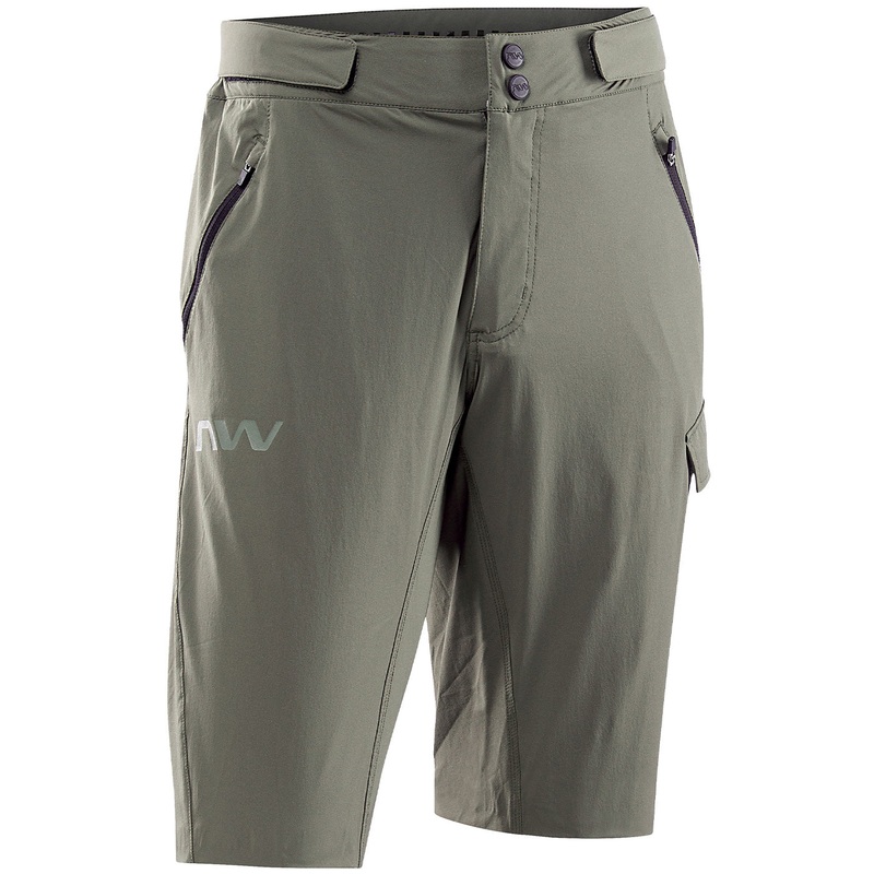 Pantaloncini Northwave Edge baggy - Verde