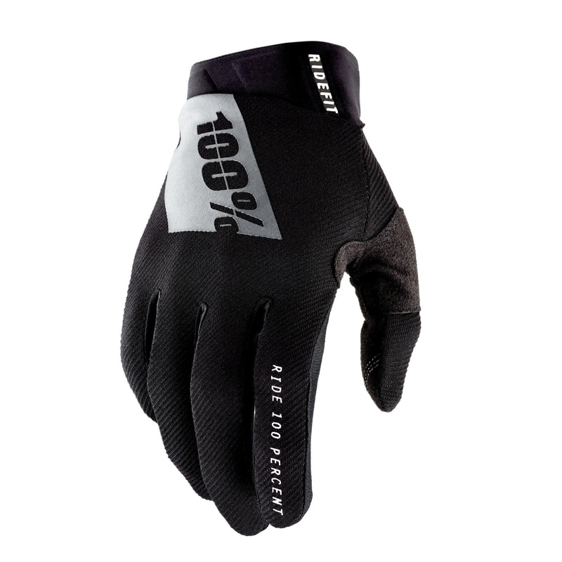 100% Ridefit Gloves|Black|Orange|XL|XXL