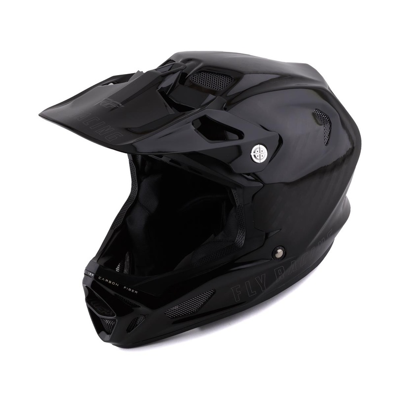 Fly Racing Werx-R Carbon Helmet (Black Carbon) (S) 