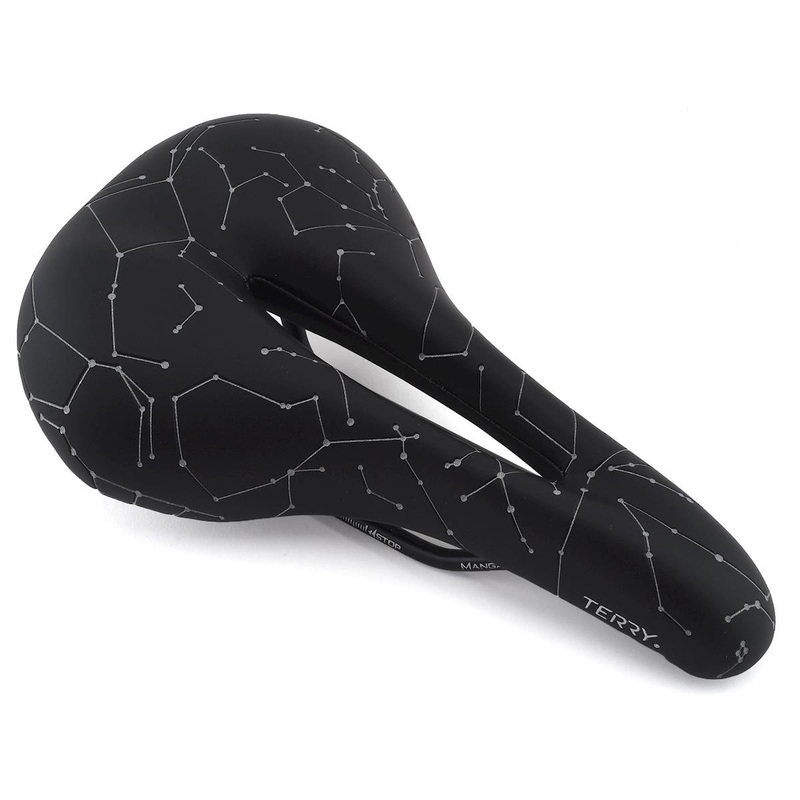 Terry Butterfly Galactic+ Women's Saddle (Black Night) (Manganese Rails) (155mm) 